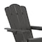 Flash Furniture Gray Adirondack Rocking Chair with Cupholder LE-HMP-1044-31-GY-GG - alternate 2